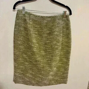 Calvin Klein Black and White Pencil Skirt Size 6